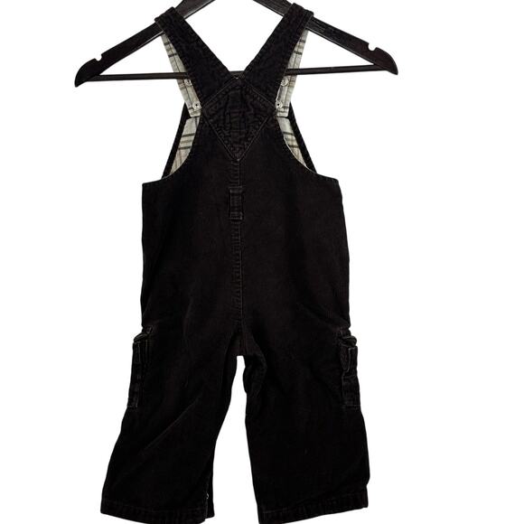 Baby Gap Overalls 18-24 Months Brown Corduroy Warm Cozy Spring Easter Church - Picture 2 of 5